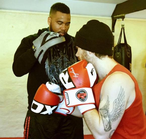 Martial arts gym Bexhill, Up-grade Martial Arts instructor Craig.